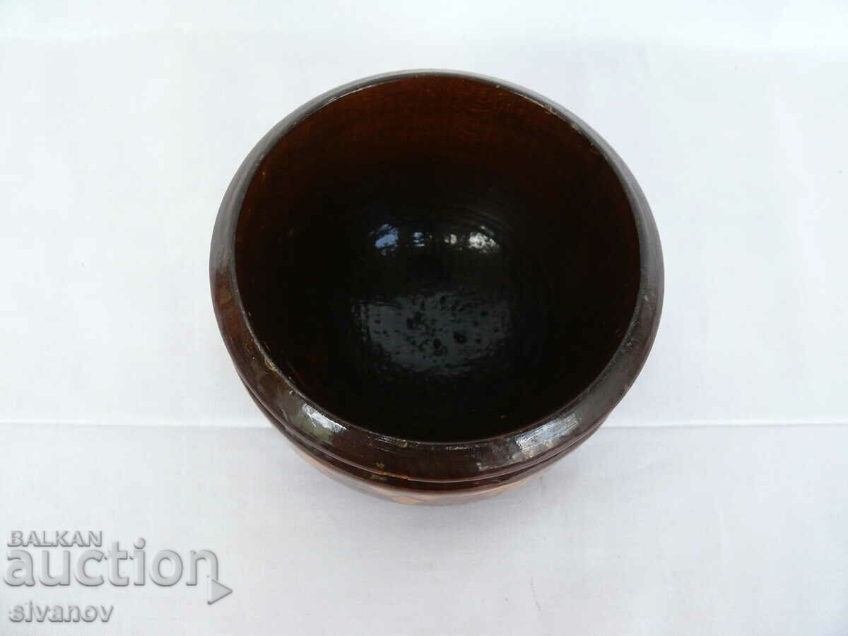 Auction Interesting old wooden bowl #2042 Auction Interesting old wooden bowl #2042