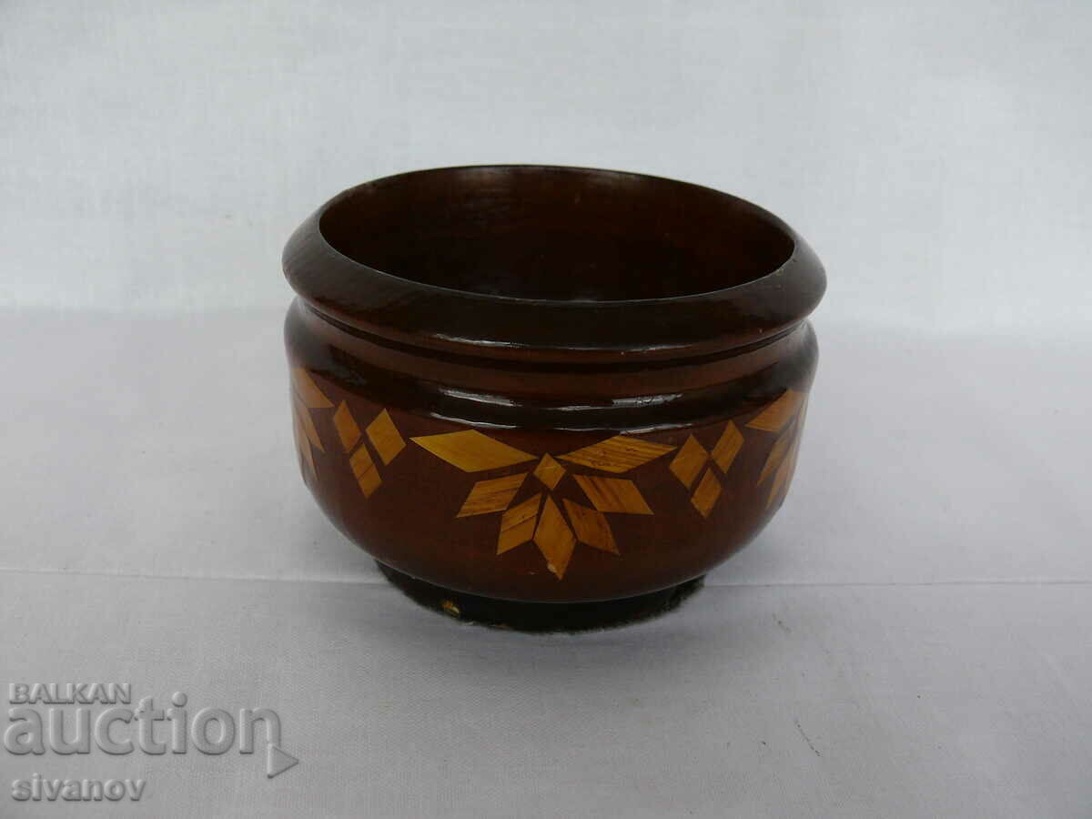 Interesting old wooden bowl #2042 - 5 Interesting old wooden bowl #2042 - 5