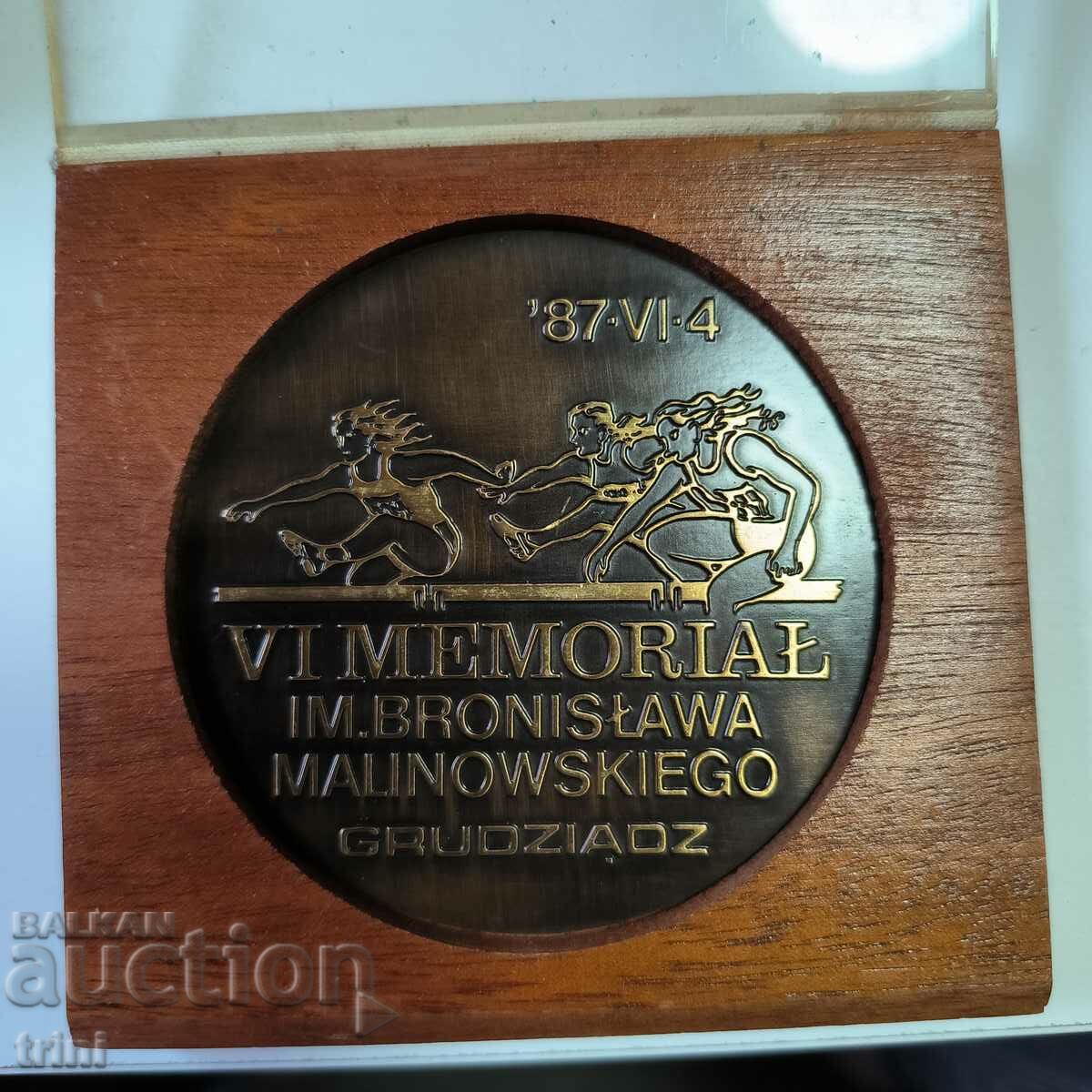 VI Memorialul B. Malinovski Competiția de atletism 1987