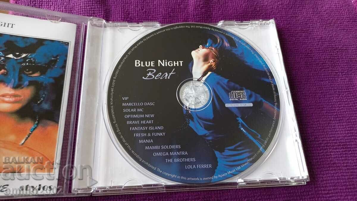 Audio CD Blue night with price 2.99 BGN | € 1.53