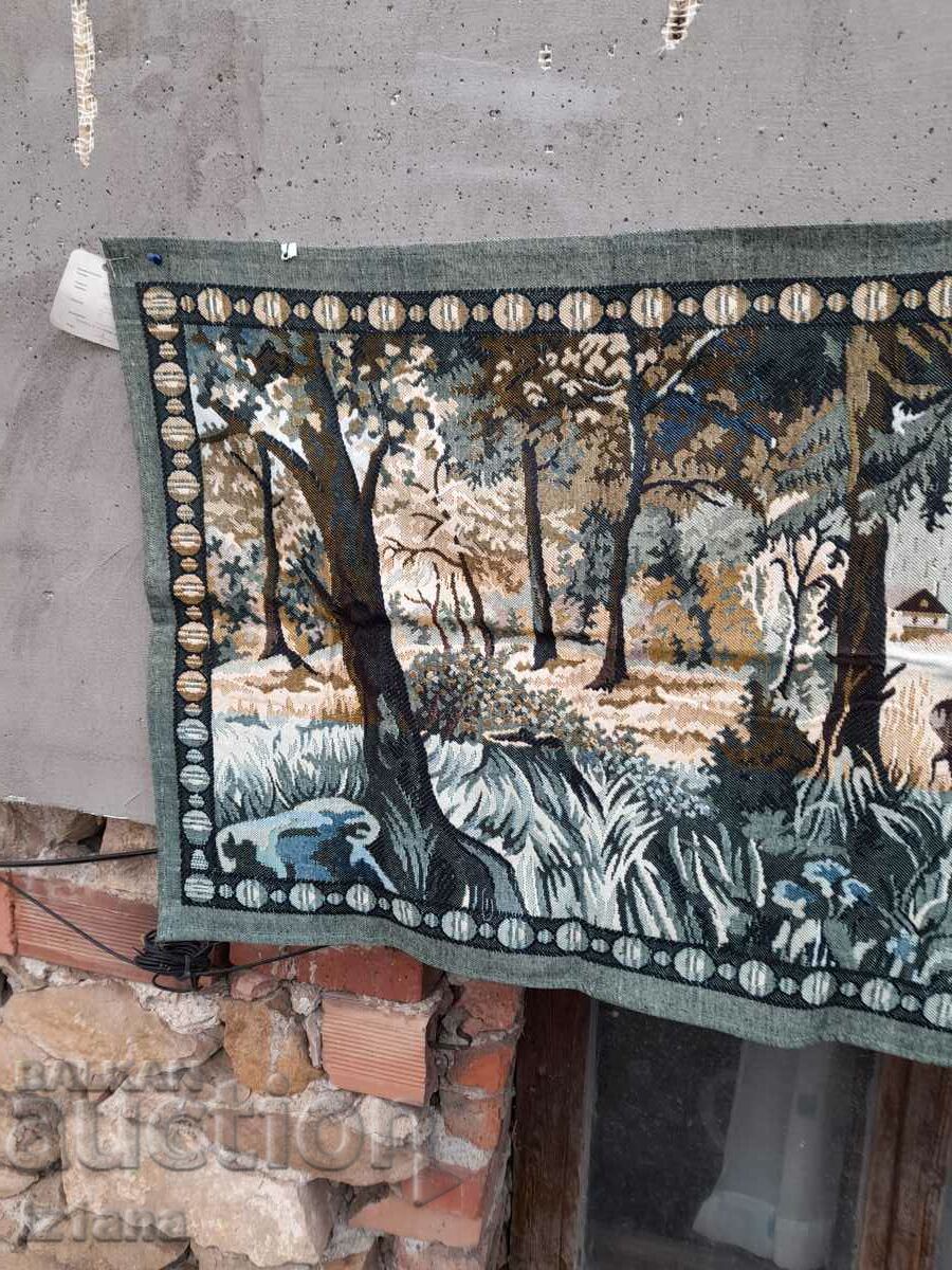 Auction Antique carpet, wall covering Auction Antique carpet, wall covering