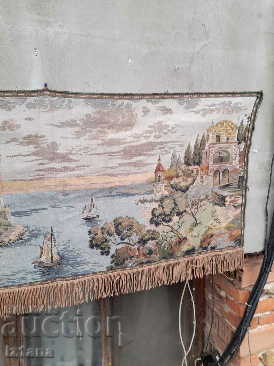 Antique carpet, wall covering - 5