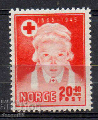 1945. Norvegia. 80 de ani de la Crucea Roșie Norvegiană.