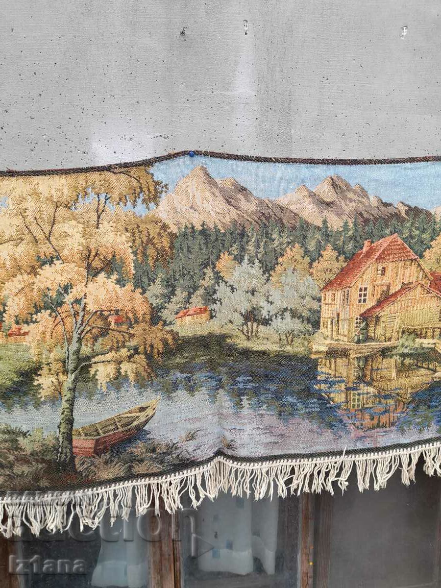 Auction  Antique carpet, wall covering