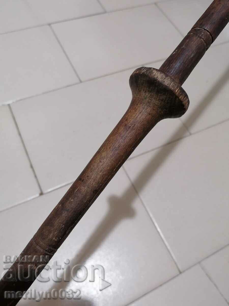Livrarea Vechi sculptat hurka din lemn primitiv