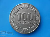 100 солес 1980 г. Перу