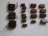 Ceramic capacitors 18 pieces.