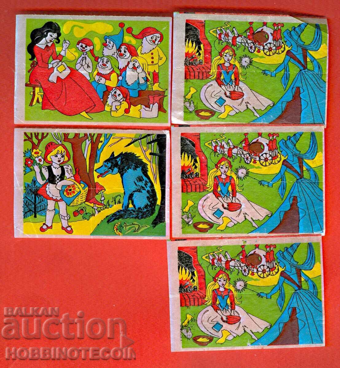 PICTURES 5 pcs IDEAL CHUM - FAIRY TALES PICTURES 5 pcs IDEAL CHUM - FAIRY TALES