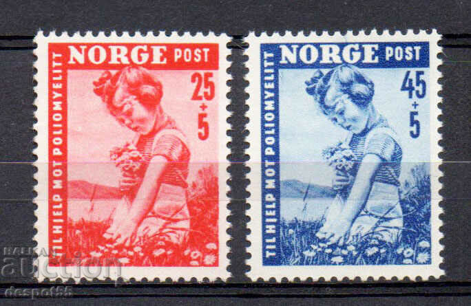 1950. Norway. National League for Poliomyelitis - welfare