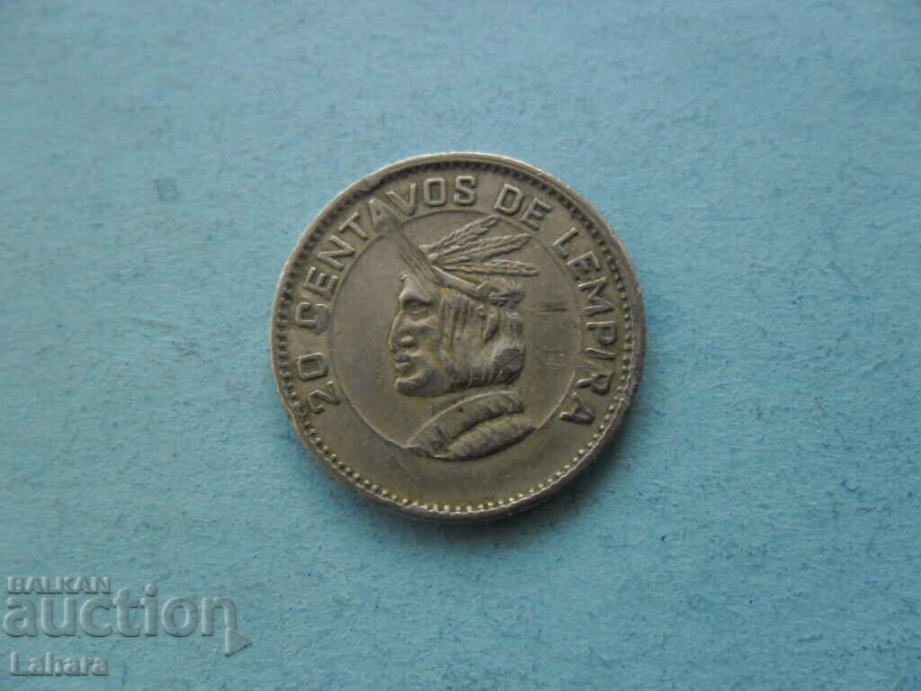 20 centavos 1973 Honduras