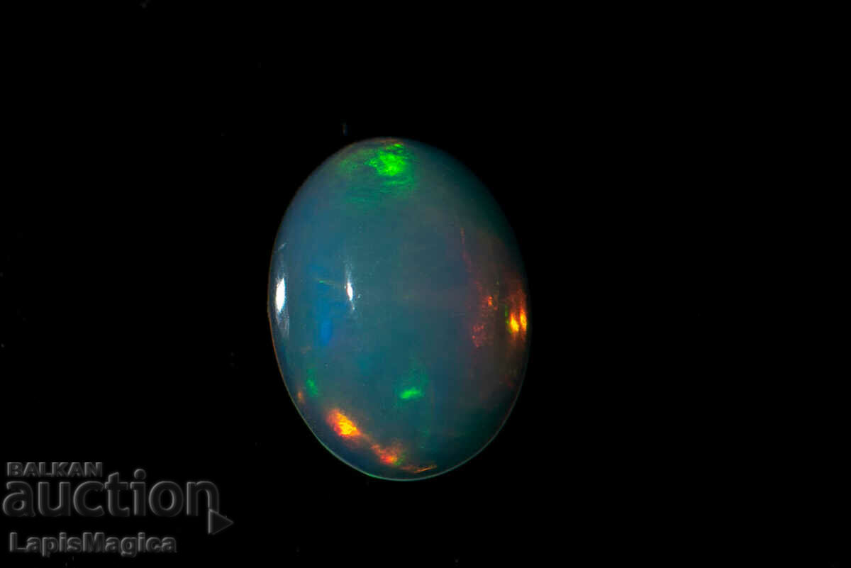 Opal etiopian 0.60ct 8x6mm Cabochon oval