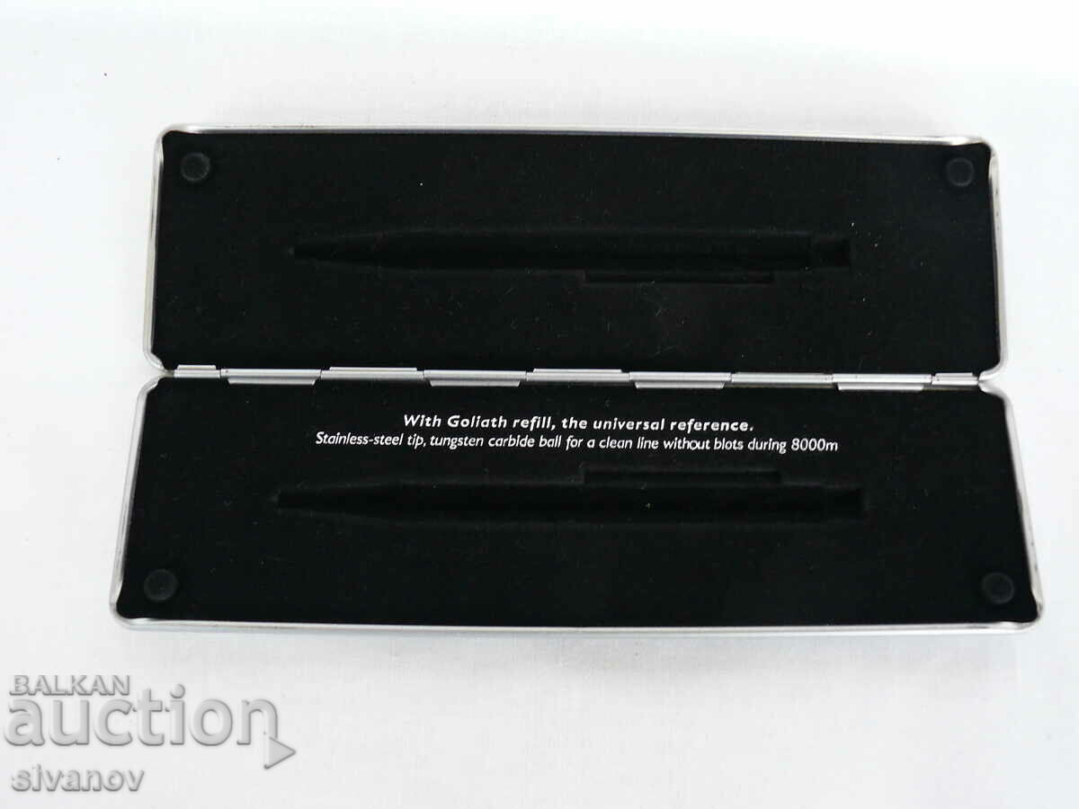 Delivery of Interesting metal box CARAN d'ACHE 849 empty #2062