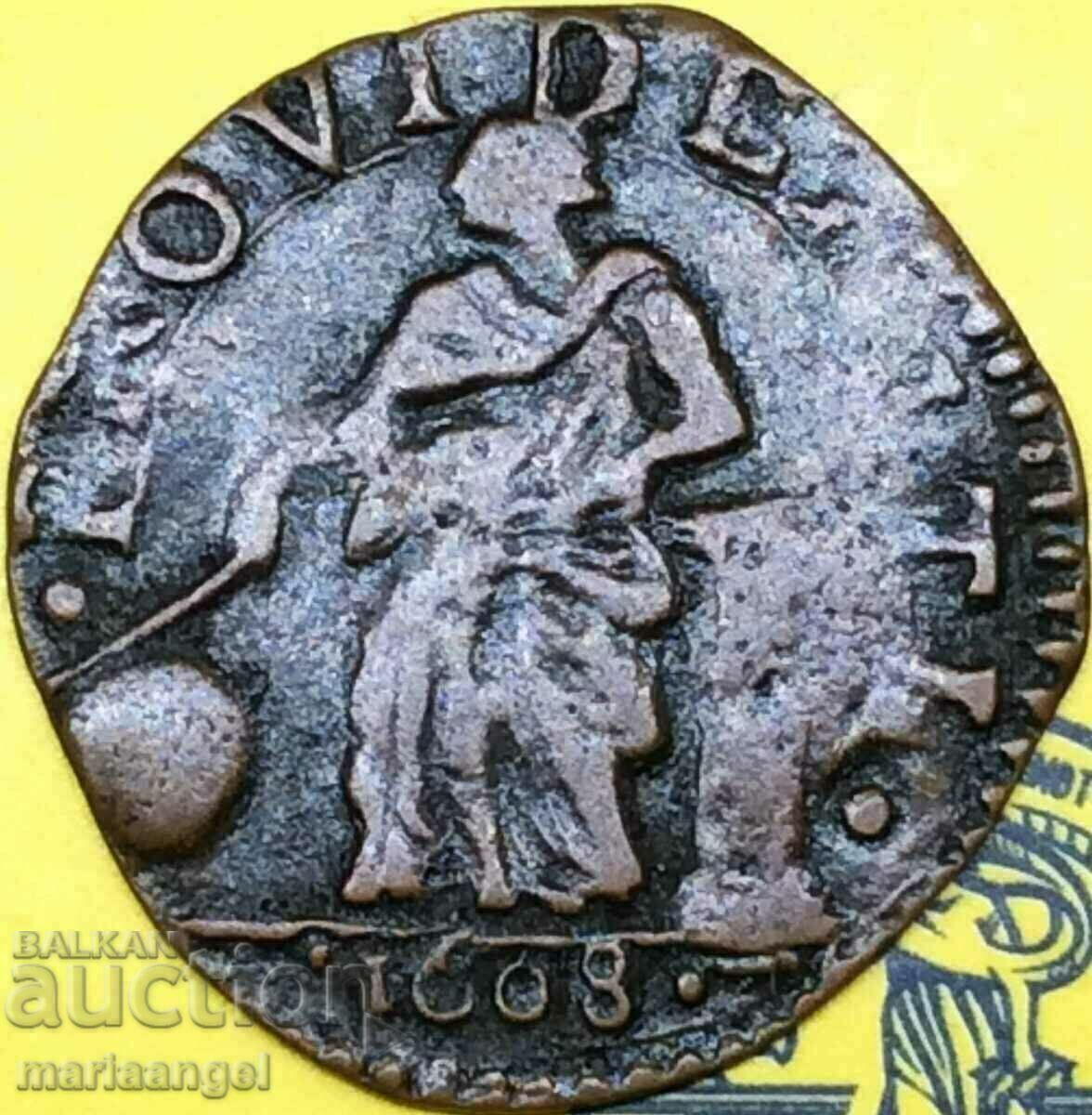 Italia Filippo III Parpaliola 1608 2