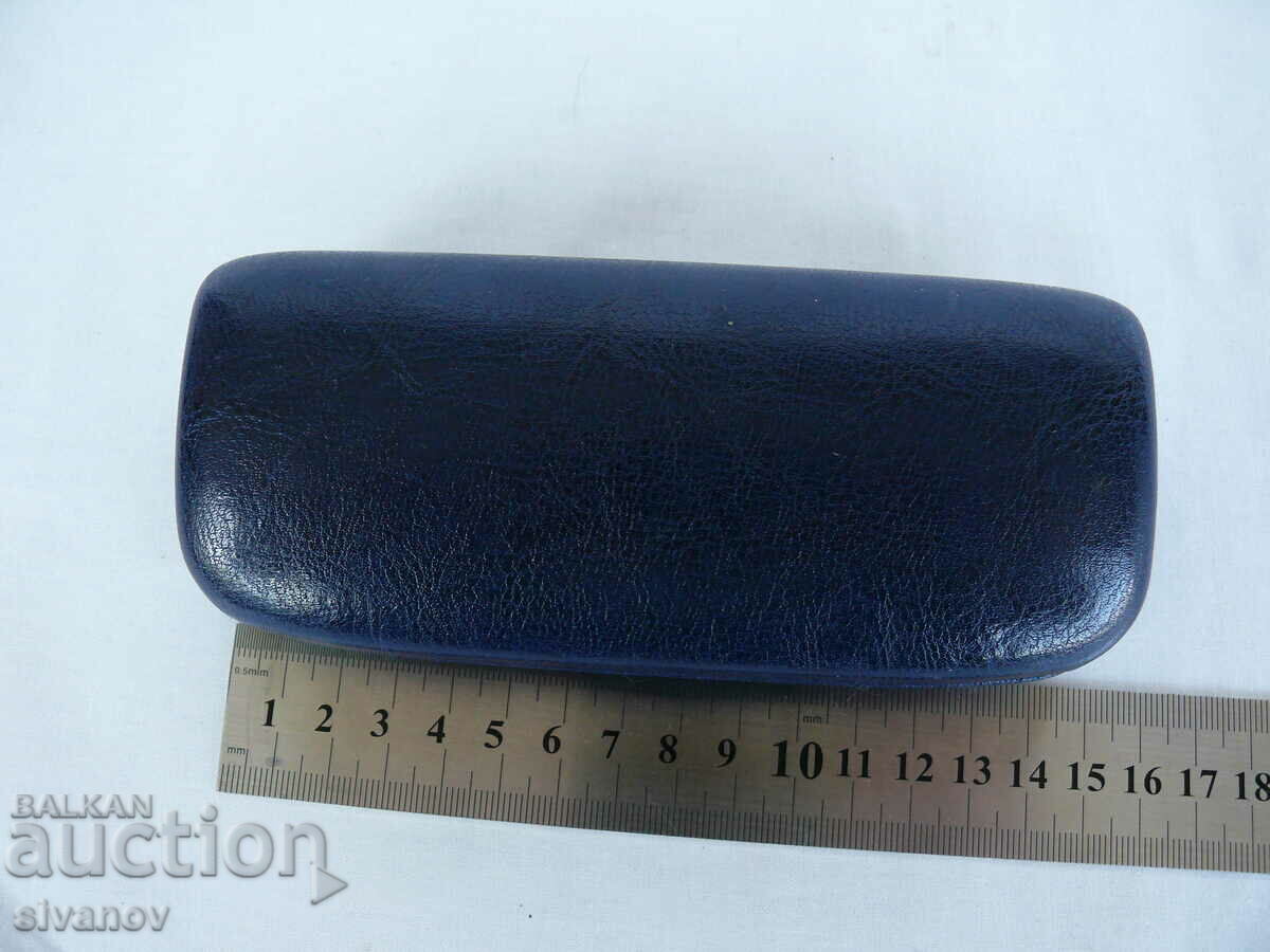 Interesting eyeglass case dark blue #2100 - 6 Interesting eyeglass case dark blue #2100 - 6