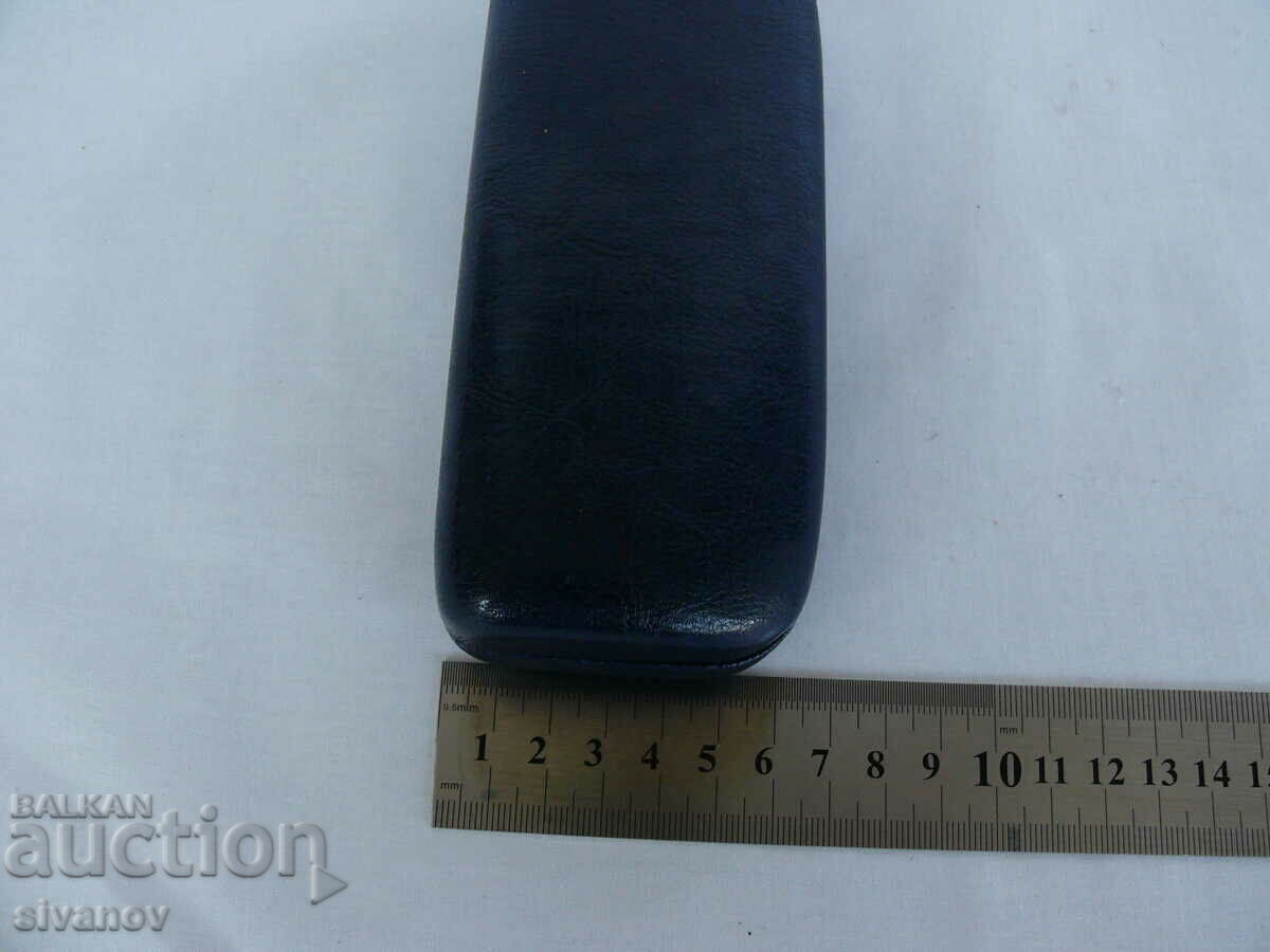 Interesting eyeglass case dark blue #2100 - 7 Interesting eyeglass case dark blue #2100 - 7