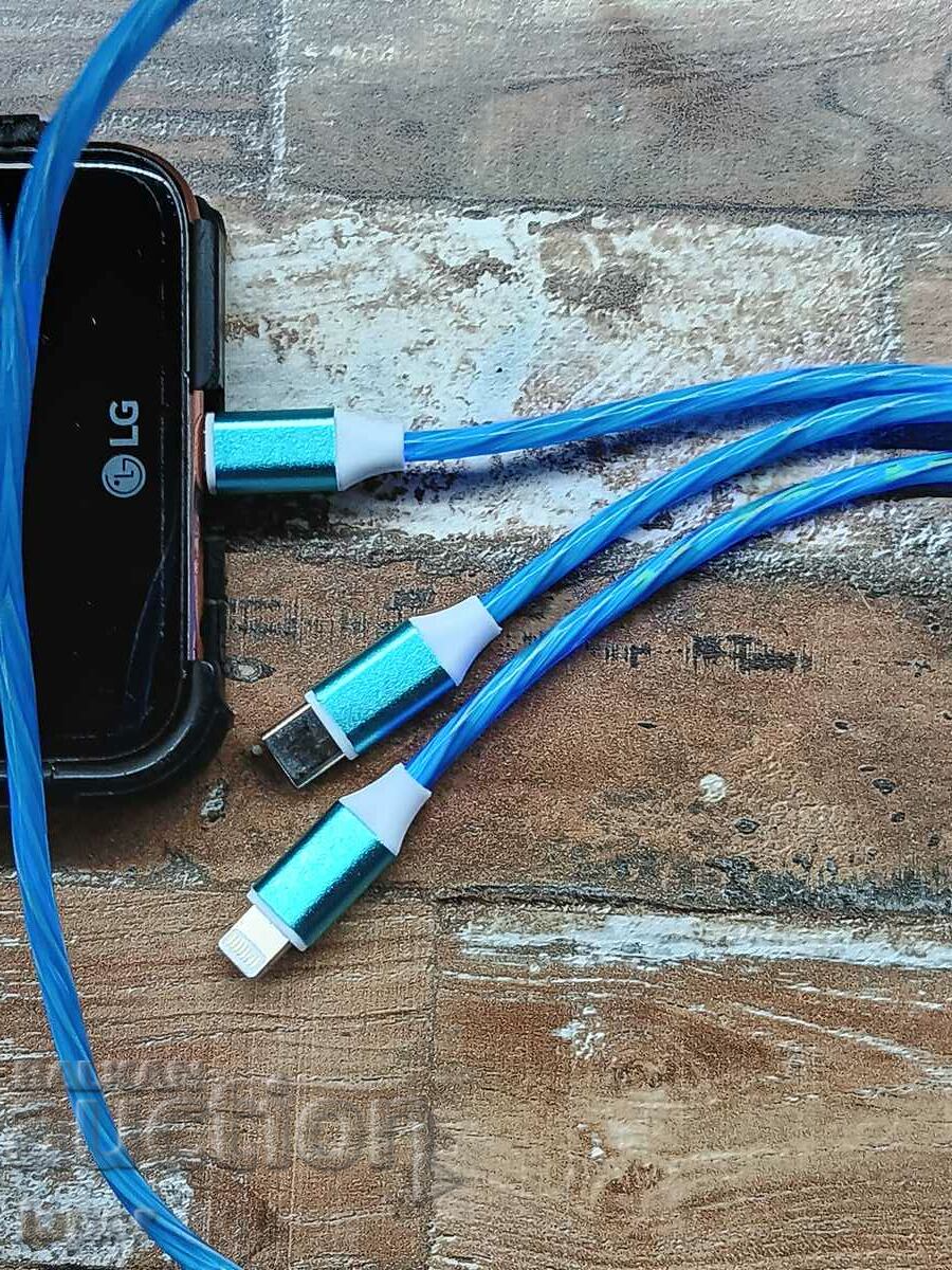 Licitație Cablu de încărcare strălucitor Licitație Cablu de încărcare strălucitor