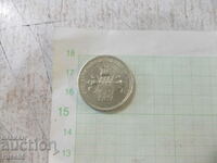 Монета "2 паунда, 1989 г.- 300-годишнина - шотландска ....."