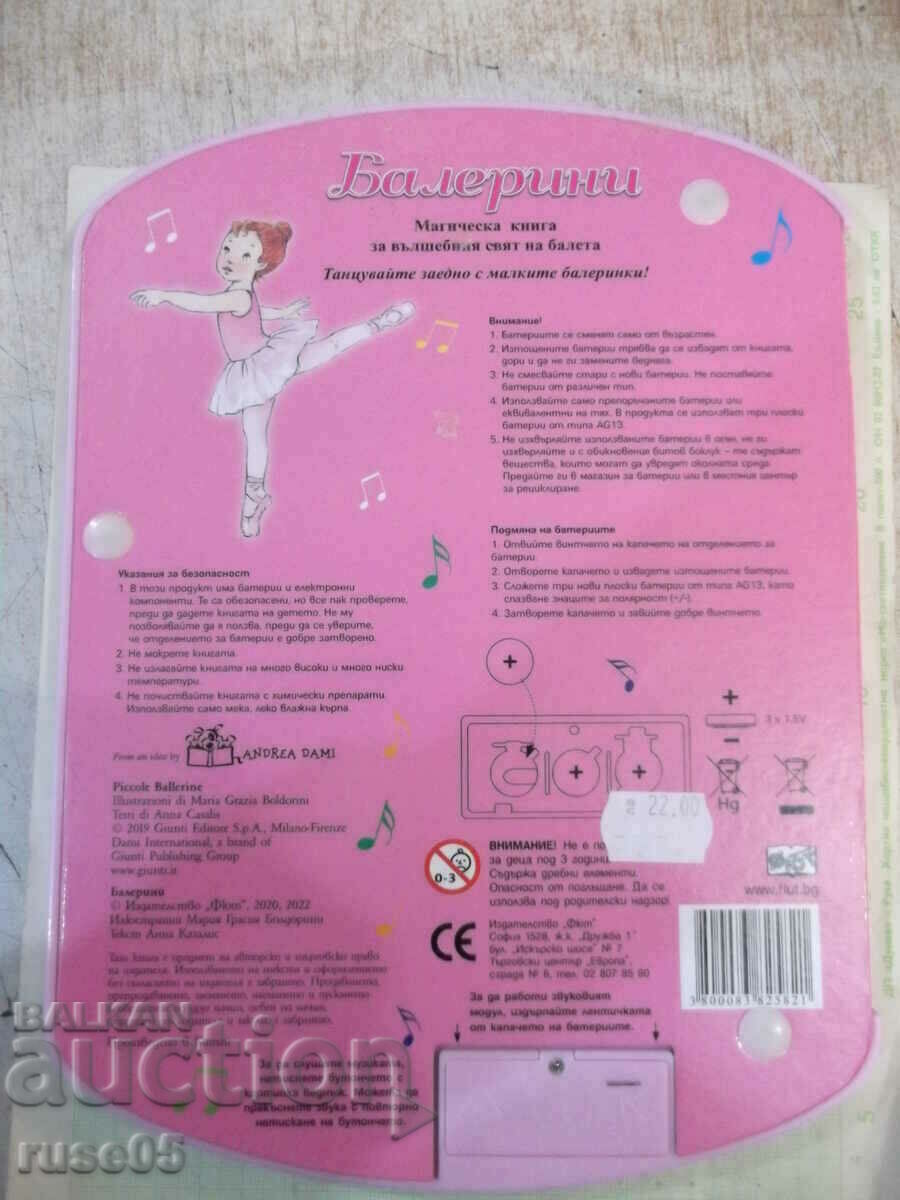 Delivery of Book "Ballerini - ed. *Fute*" - 14 pages.