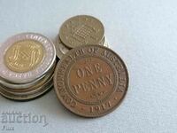 Монета - Австралия - 1 пени | 1917г.