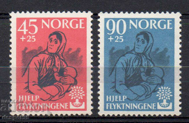 1960. Norvegia. Anul Mondial al Refugiaților.