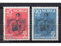 1960. Норвегия. Световна година на бежанците.
