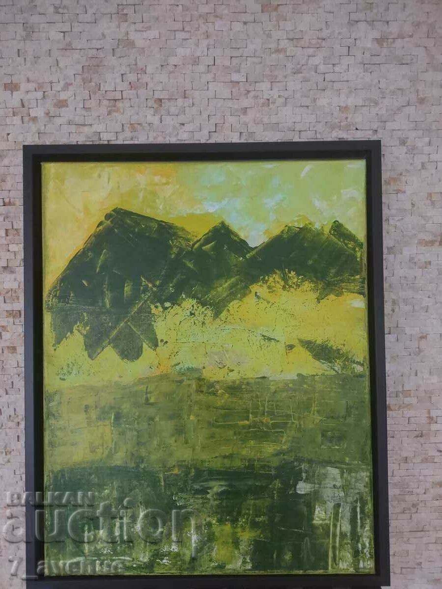 Delivery of Author's painting - acrylic on canvas "I love this great land" Delivery of Author's painting - acrylic on canvas "I love this great land"