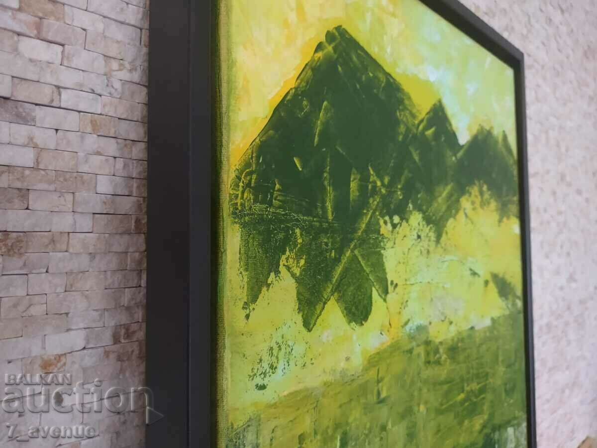 Author's painting - acrylic on canvas "I love this great land" - 7 Author's painting - acrylic on canvas "I love this great land" - 7