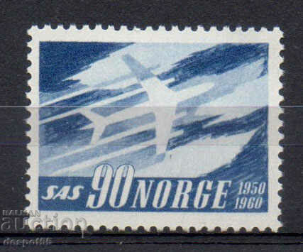 1961. Norvegia. SAS a 10-a aniversare.