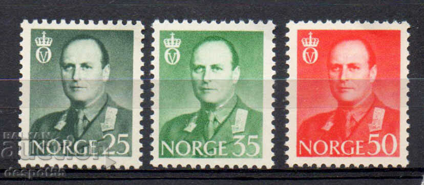 1962. Norway. King Olav V.
