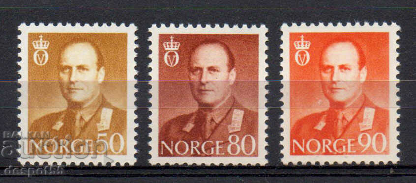 1959-60. Норвегия. Крал Олав V.