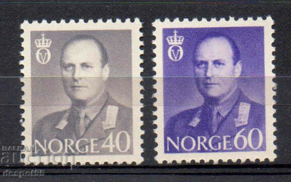1962. Norway. King Olav V.
