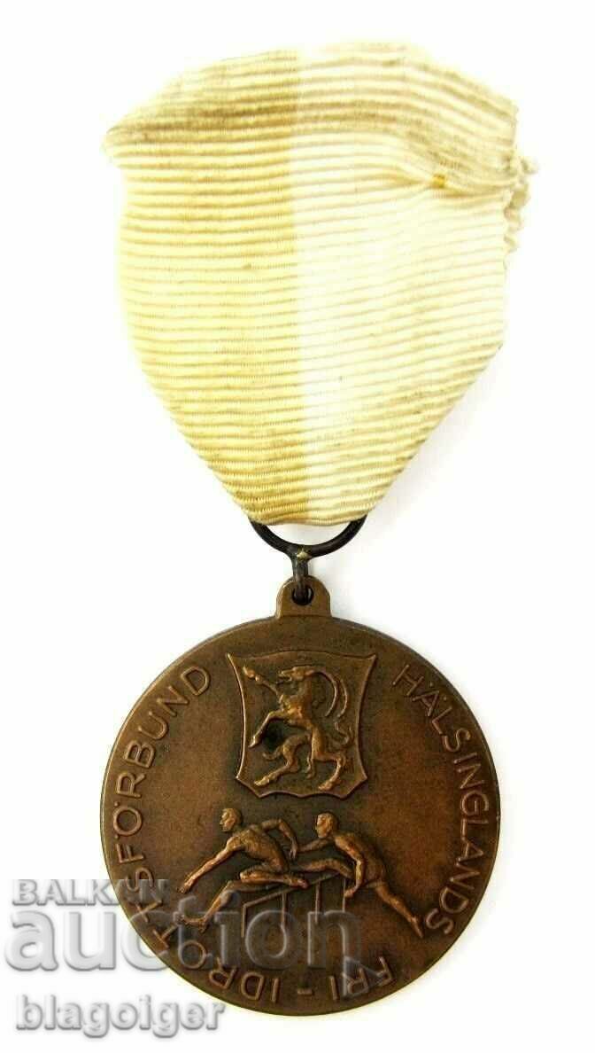 Auction Swedish Sports Medal-Athletics Auction Swedish Sports Medal-Athletics
