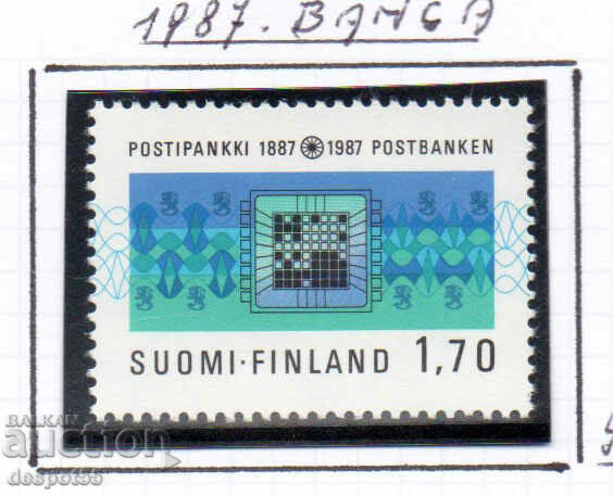 1987. Φινλανδία. 100 χρόνια από την Ταχυδρομική Τράπεζα.