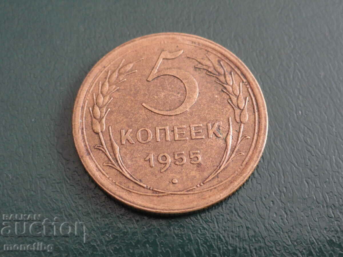Auction Russia (USSR) 1955 - 5 kopecks Auction Russia (USSR) 1955 - 5 kopecks