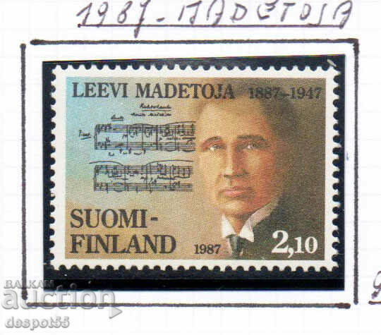 1987. Finland. 100 years since the birth of Levi Madetoya.