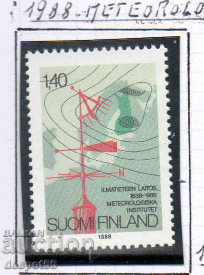 1988. Финландия. 150-годишнина на Метеорологичната служба.
