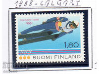 1988. Финландия. Зимни спортове.