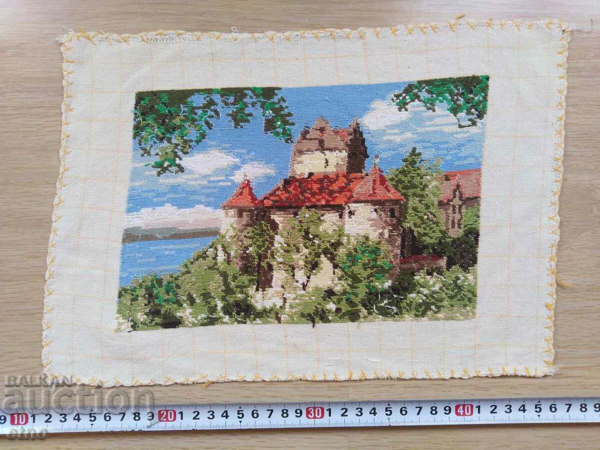 Auction OLD TAPESTRY "CASTLE" Auction OLD TAPESTRY "CASTLE"
