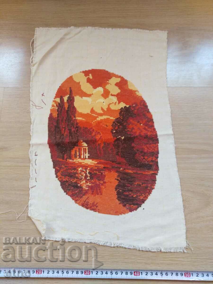 OLD TAPESTRY "AUTUMN IN THE FOREST" with price 40.00 BGN | € 20.45
