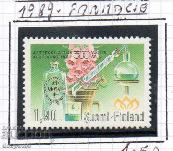 1989. Finlanda. 300 de ani de la prima farmacie.