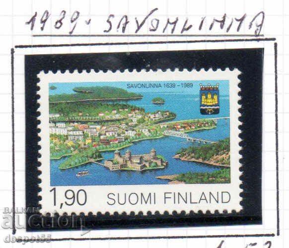 1989. Finland. The 350th anniversary of the city of Savonlina.