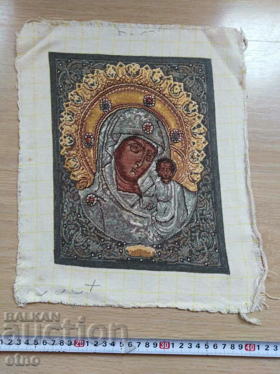 OLD TAPESTRY, ICON "VIRGIN MARY WITH CHILD" with price 200.00 BGN | € 102.26 OLD TAPESTRY, ICON "VIRGIN MARY WITH CHILD" with price 200.00 BGN | € 102.26