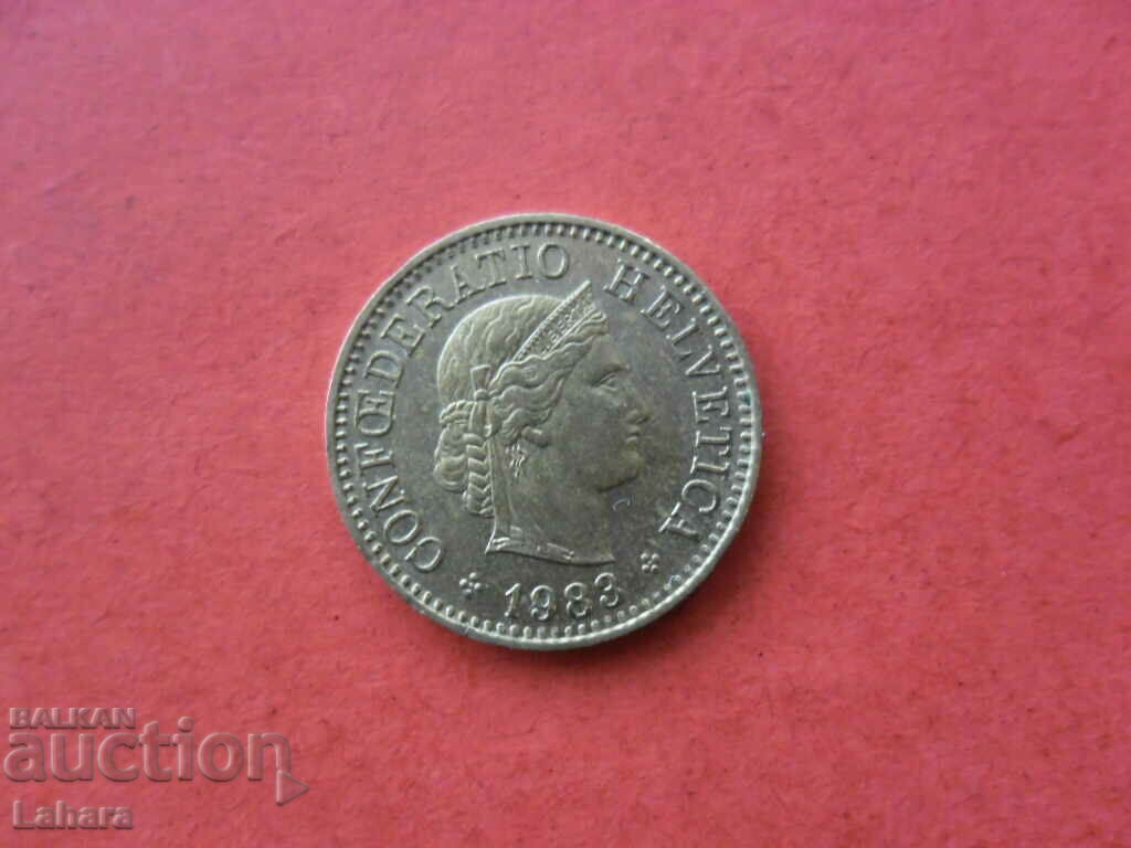 5 rapene 1983 Switzerland with price 0.80 BGN | € 0.41 5 rapene 1983 Switzerland with price 0.80 BGN | € 0.41