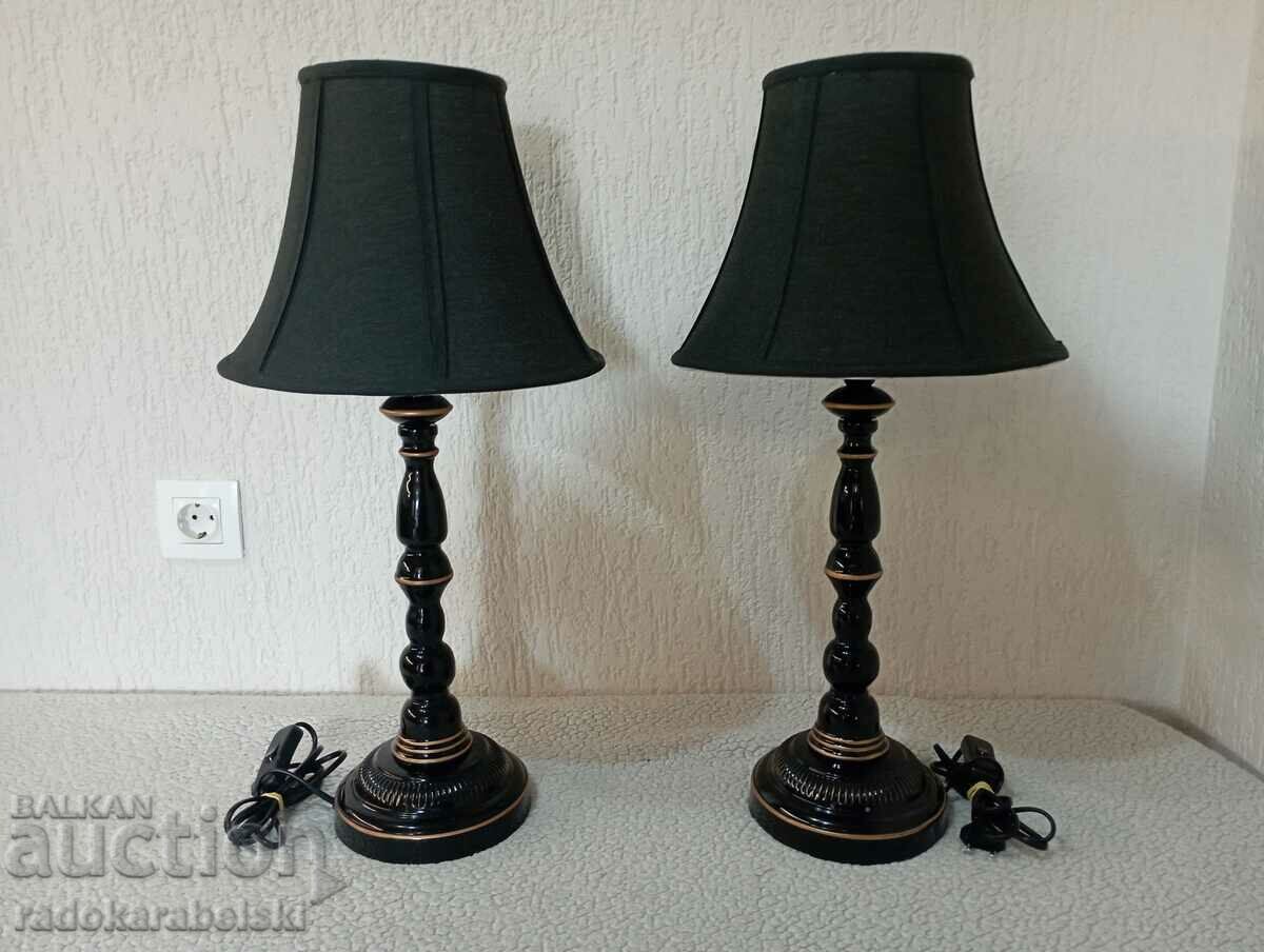 Комплект от две големи красиви лампи - лампа