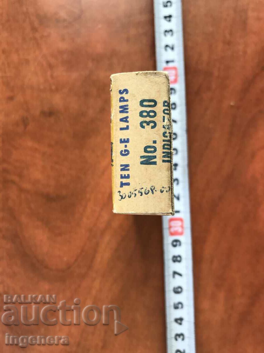 MINI INDICATOR LAMPS FROM 1956 - GENERAL ELECTRIC - 10 PCS. NEW - 6