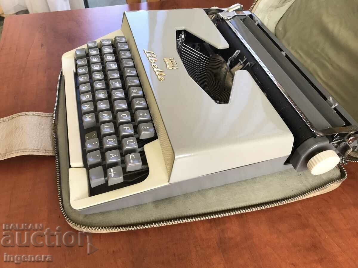 Delivery of "LIBELLE" TYPEWRITER NEW!!! Delivery of "LIBELLE" TYPEWRITER NEW!!!