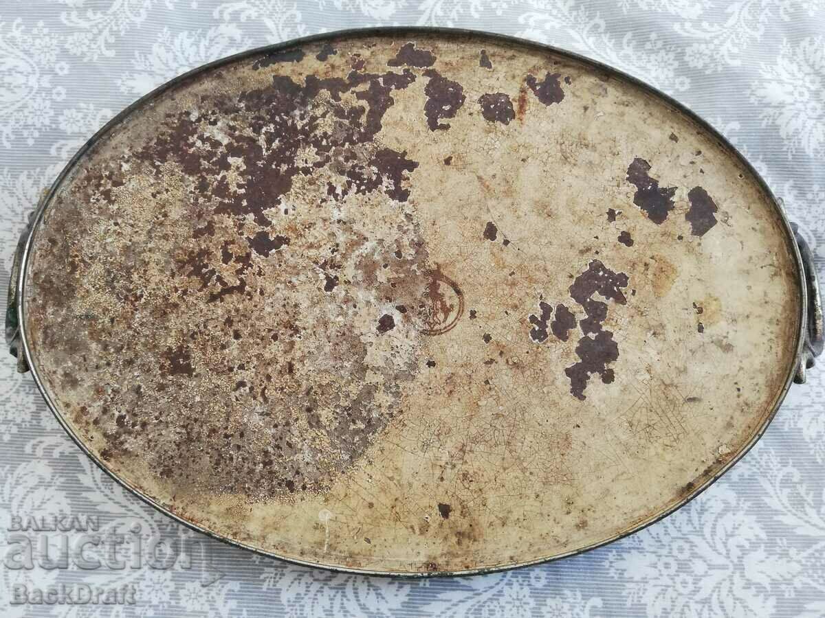 Rare Royal Tray Plate Kingdom "Free Bulgaria" - 6 Rare Royal Tray Plate Kingdom "Free Bulgaria" - 6