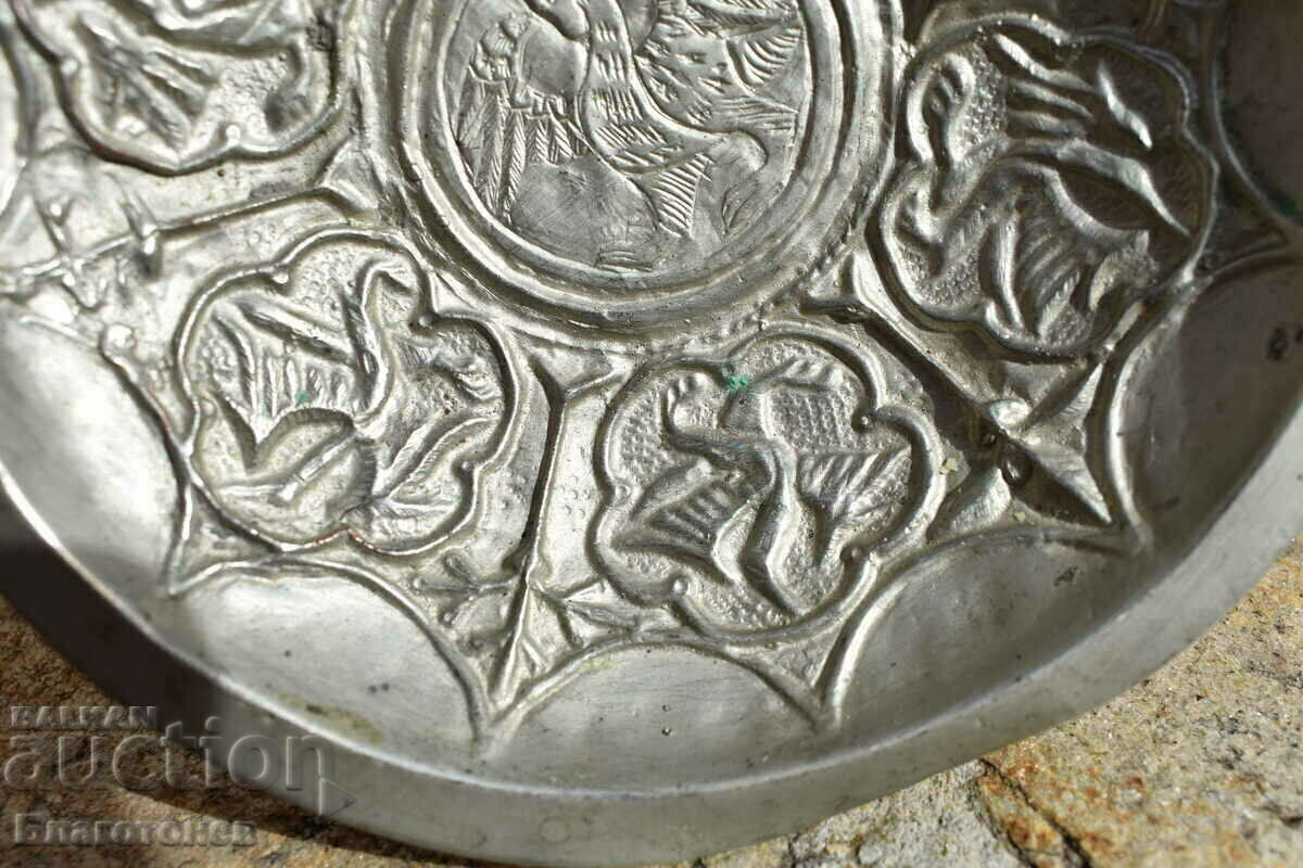 Copper tas plate bowl - 6 Copper tas plate bowl - 6