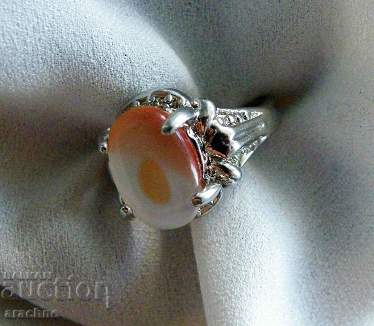 Delivery of Silver ring with sunstone Delivery of Silver ring with sunstone