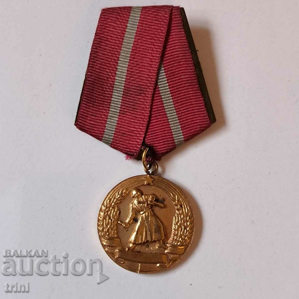 medalia Meritul Luptei 1950